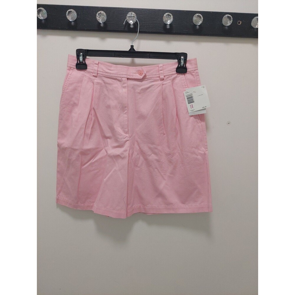 Liz Claiborne NWT Shorts Pink Vintage Size 14 Preppy